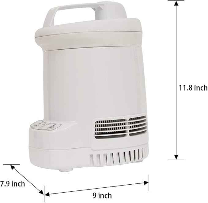 Total Chef Ice Cream Factory Automatic Electric Ice Cream Maker, 1.3 qt (1.2L), White, Make Easy Homemade Frozen Yogurt, Sorbet, Gelato with Fresh Ingredients, No Salt or Pre-Freezing Needed,TCIF06-A