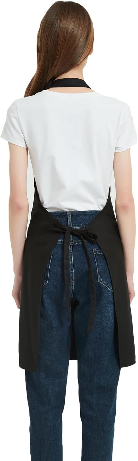 Funny Aprons for Women with 2 Pockets, Adjustable Kitchen Apron for Cooking, Baking Gifts for Birthday Christmas