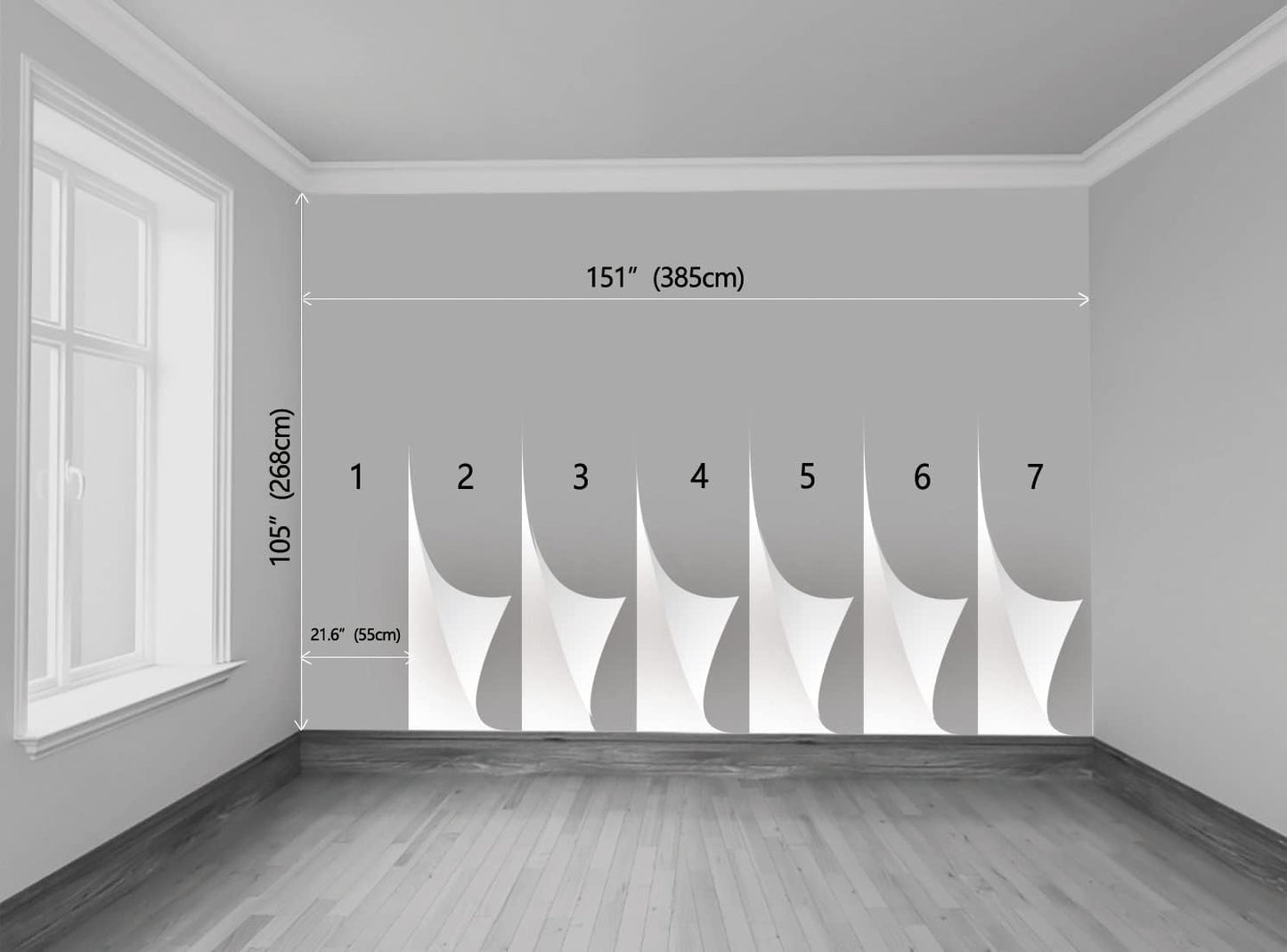 Mountain with Lake Photo Wallpaper Landscape Wall Mural for TV Background Wall Bedroom Living Room Sofa Wall (not self-Adhesive)