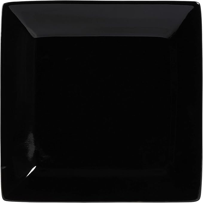 10 Strawberry Street Nova Square 30 pc Dinnerware Set, Black