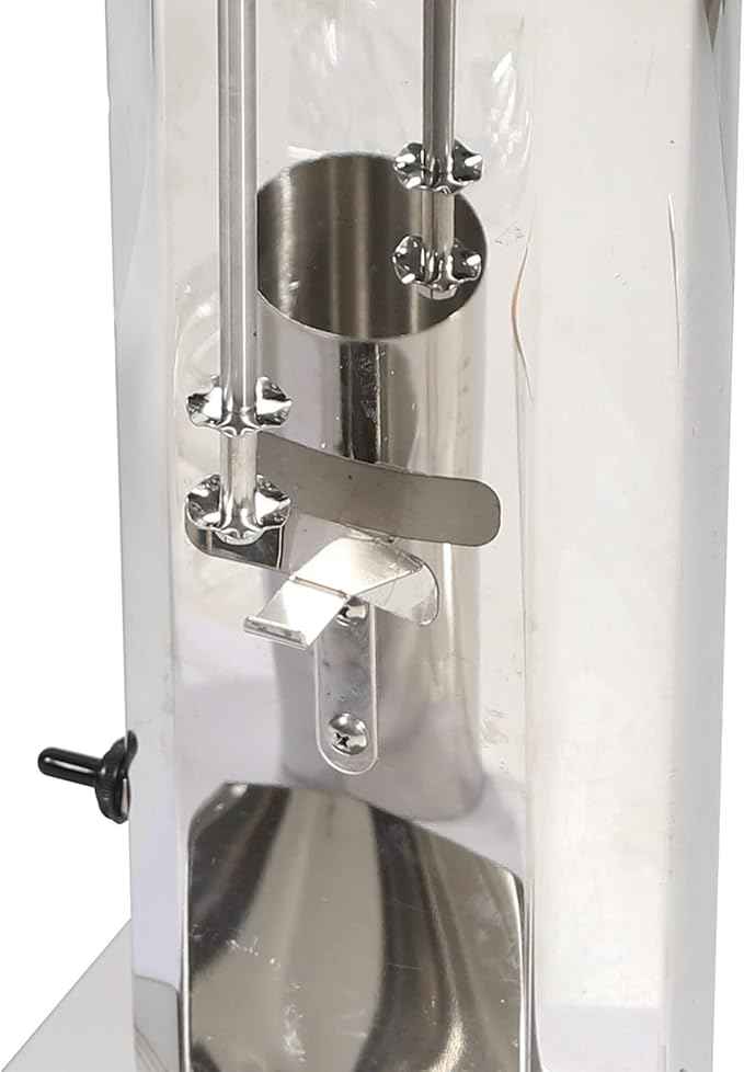 Electric Milkshake Maker, Ice Cream Mixer Machines, 110V Commercial Drink Smoothie Blender for Coffee Shops, Tea Stores to Making Fruit Tea, Coffee, Stirred Drinks (1 Head with Cup 650ml)