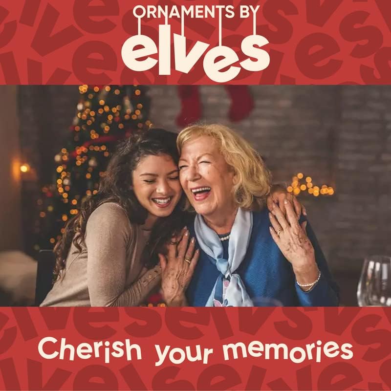 3D Gnome Family of 4 Christmas Ornament 2025 Personalized Family Christmas Ornaments 2025 | Snowflakes Scandinavian Personalized Tree Ornaments Customizable Gifts Santa Hat Gnomes of Four Ornament