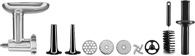 KitchenAid Ice Cream Maker and Food Grinder Attachments for Stand Mixers