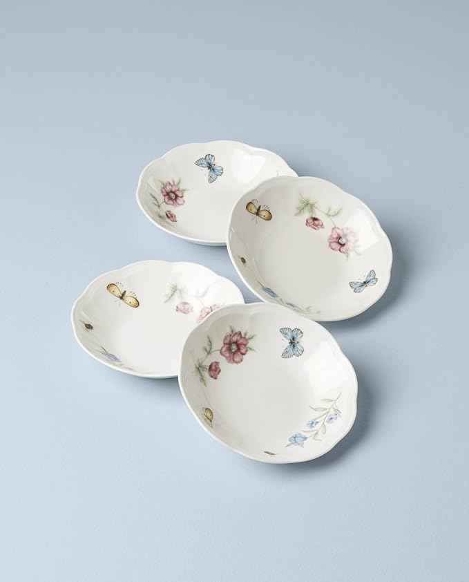 Lenox 895705 Butterfly Meadow Fruit Bowls, Set Of 4
