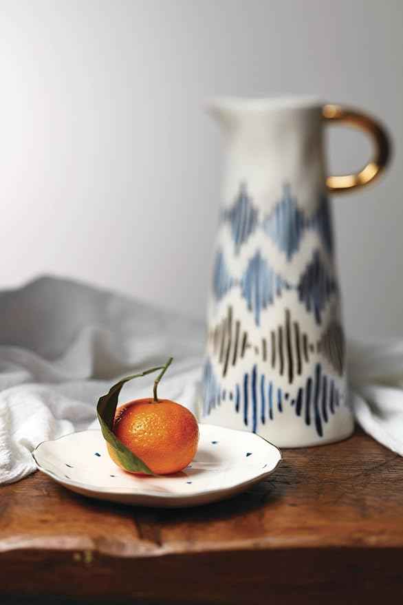 Lenox Blue Bay 4-Piece Tidbit Plate Set, 2.10 LB