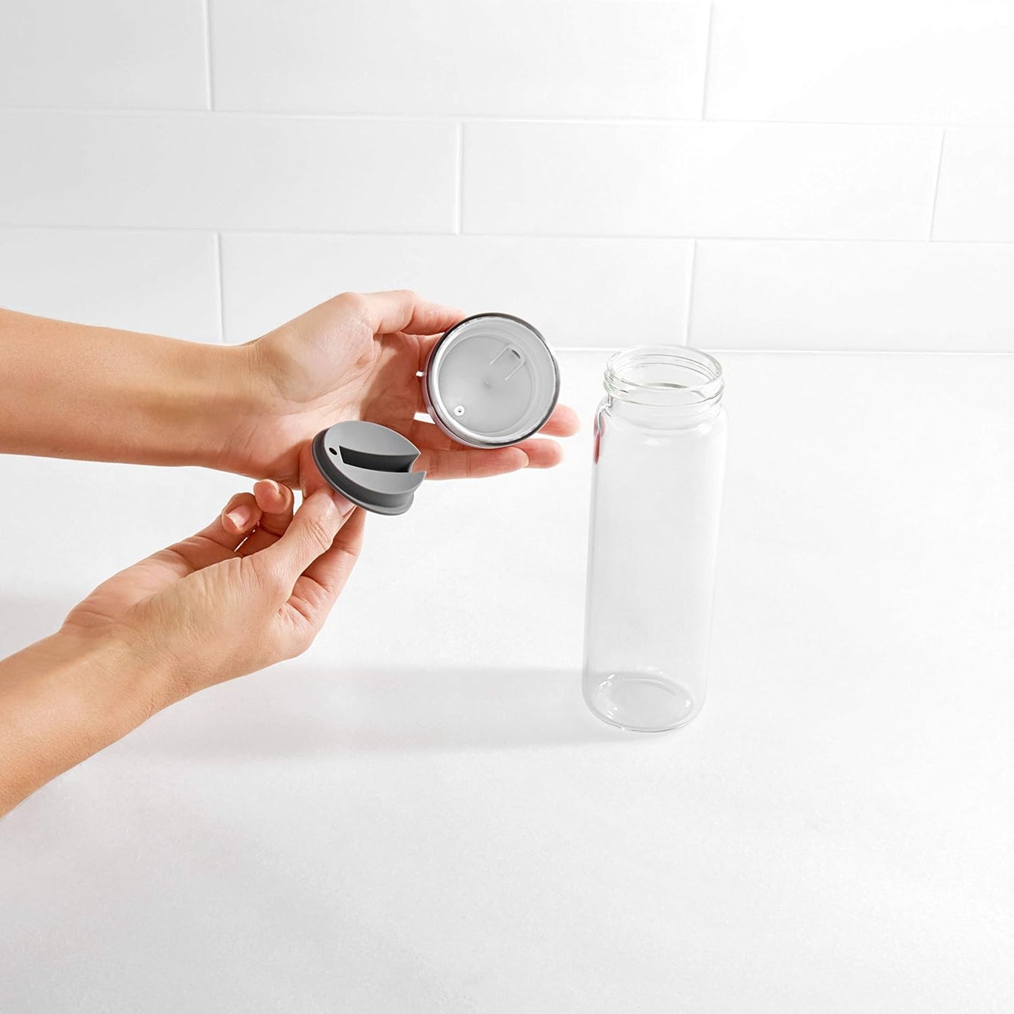 OXO Good Grips 12 oz Precision Pour Glass Oil Dispenser | Precision Pour