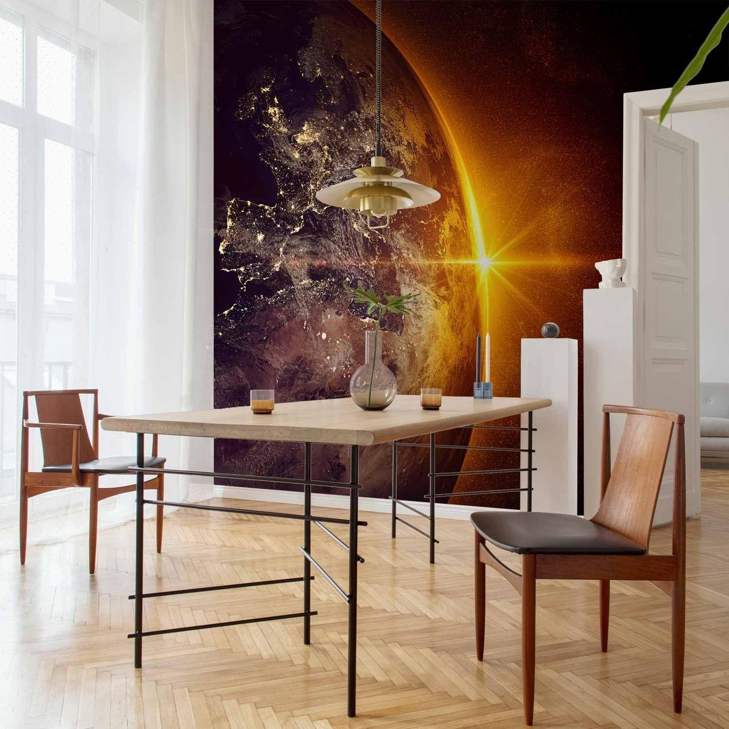 artgeist Wall Mural Cosmos Galaxy 118x83 in - XXL Non-Woven Wallpaper Fleece Wall Decor Photo Print Picture Image Design Home n-B-0003-a-a