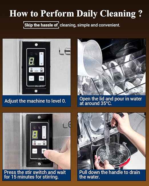 Slushie Machines 4 Tanks x 12L Commercial Grade Slushy & Frozen Drink Maker, Industrial Grade Margarita Machine for Store Bar Events Restaurant Cafe for Slush, Margarita, Milkshake & More