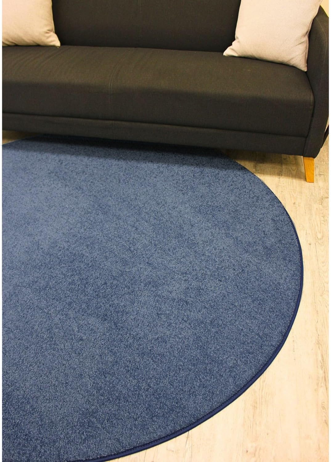 KOECKRITZ Soft and Colorful Kids Classroom Area Rugs (Passes Flammability Pill Test) Many Sizes and Bright Colors to Select from (10' x 14', Navy)