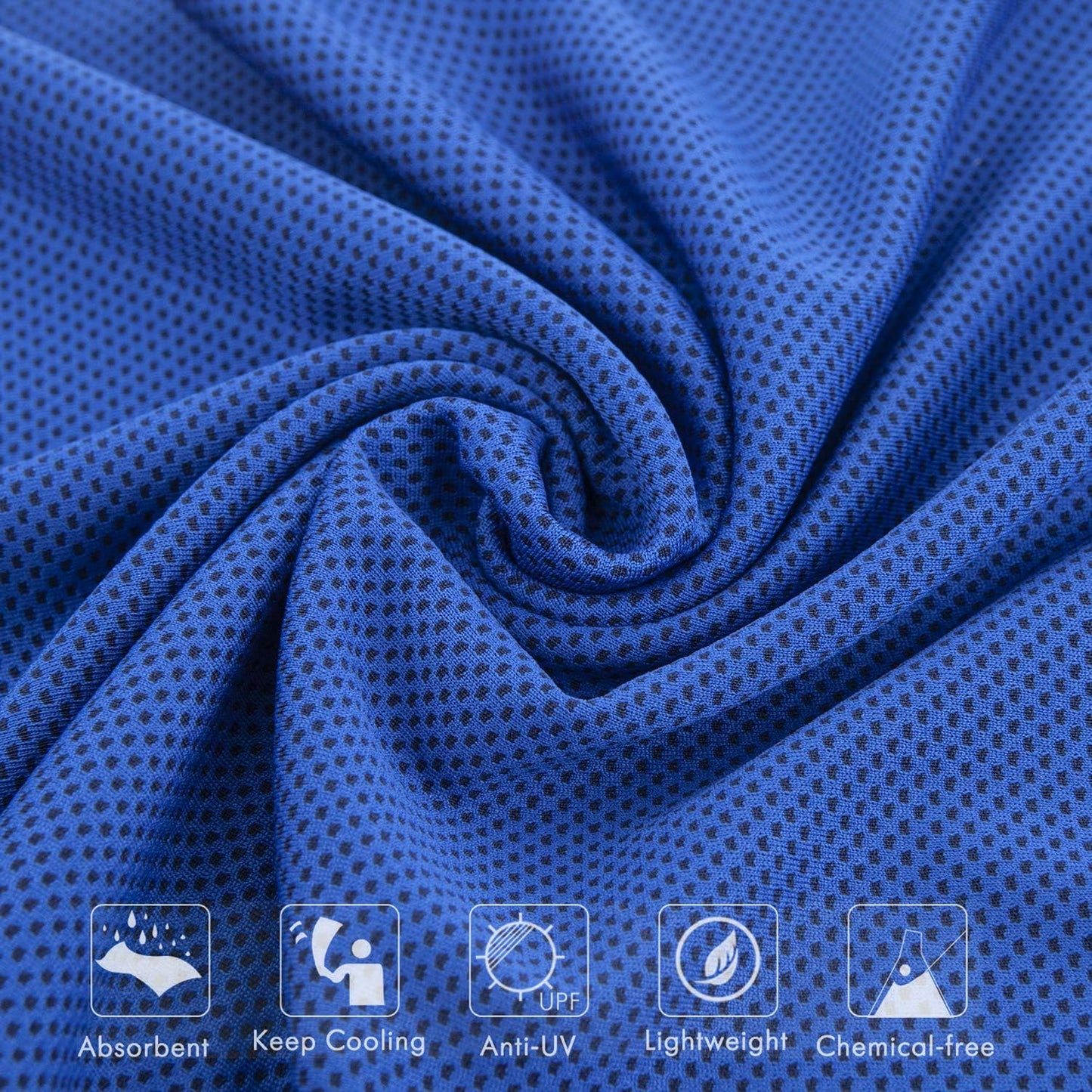Cooling Towels 6Pack,Ice Towel for Neck and Face,Soft Breathable Chilly Microfiber Towel for Hot Weather,Camping,Workout,Sports,Yoga,Golf,Gym,Fitness