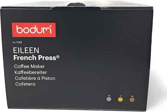 Bodum 8 Cup Eileen Coffee Maker, 34 oz, Copper