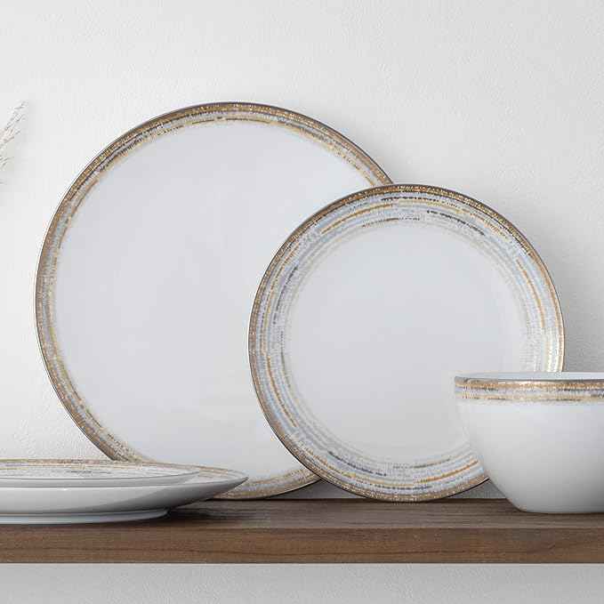 Noritake Raylan 12-Piece Dinnerware Set, Service for 4
