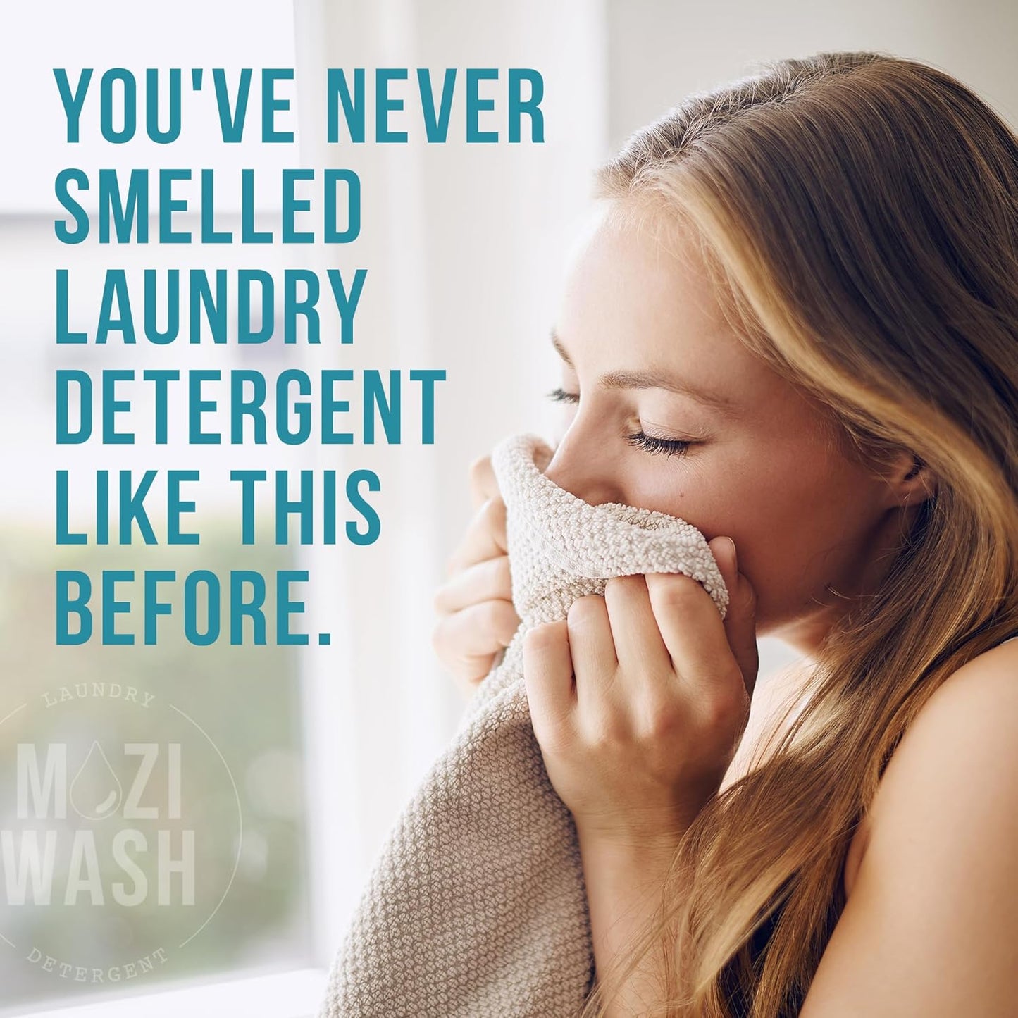 Laundry Detergent Liquid, Central Coast- Sandalwood & Lavender, 50+ Loads, Concentrated, Non toxic, Plant Based Enzyme Cleaners, Long Lasting Luxury Clean, Cologne Soap for Men, 32 oz