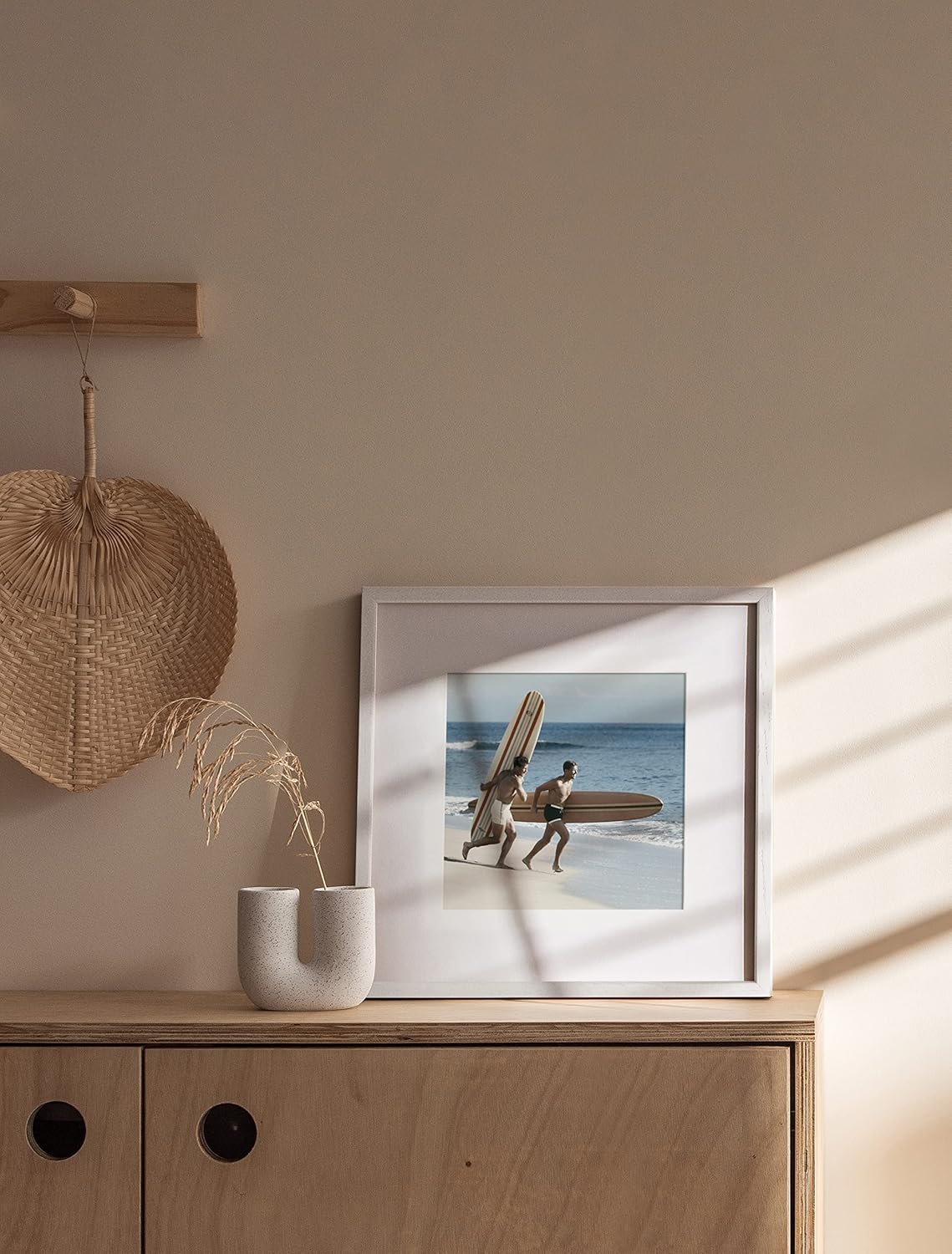 HAUS AND HUES White Square Frame Set of 1-12x12