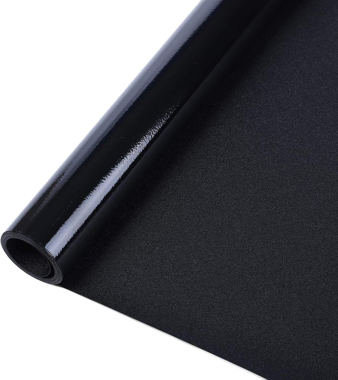 Black blackout window film blocking 100% of sunlight for perfect day sleep