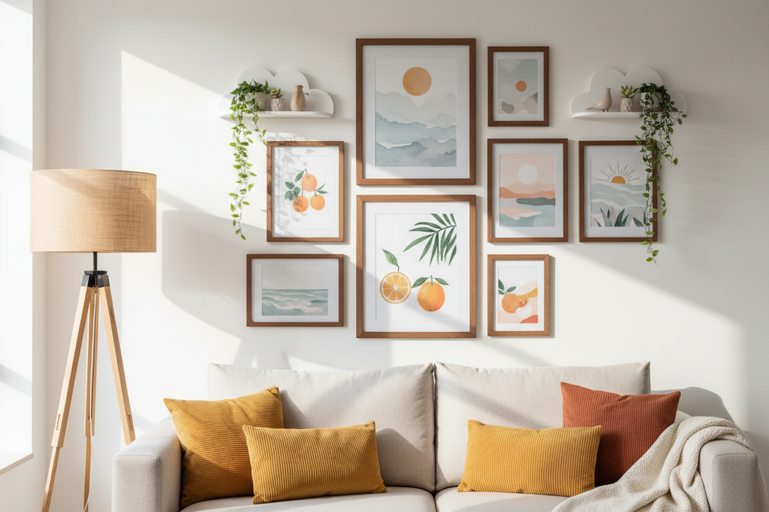 Gallery Wall & Summer Display: Style Your Walls Like a Pro