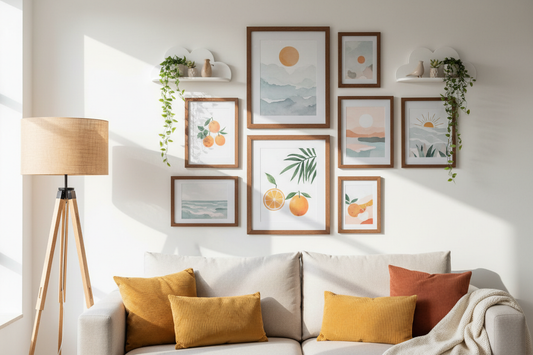Gallery Wall & Summer Display: Style Your Walls Like a Pro