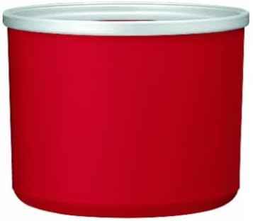 Cuisinart Ice Cream Maker Machine, 1.5 Quart Double Insulated Machine, Sorbet and Frozen Yogurt Maker, Ready in 20 Minutes, ICE-21RP1, Red