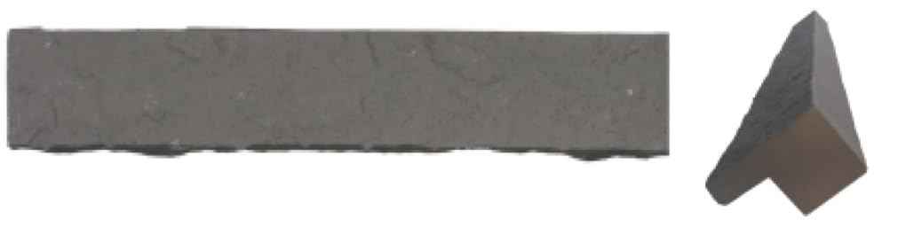 OTECKO Distinct 4-Pack Faux Stone Trim 48 Inches Long High Density Polyurethane