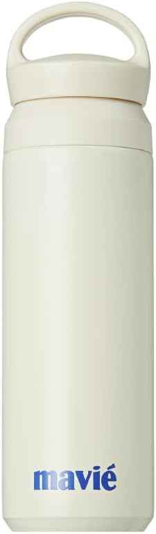 16oz Tumbler With Compartment for Ice, Double Insulated Stainless Steel Water Bottle With Twist Cap & Sip Lid, Travel Size for Purse & Reusable, Cup Holder Friendly Travel Coffee Mug (Cream)