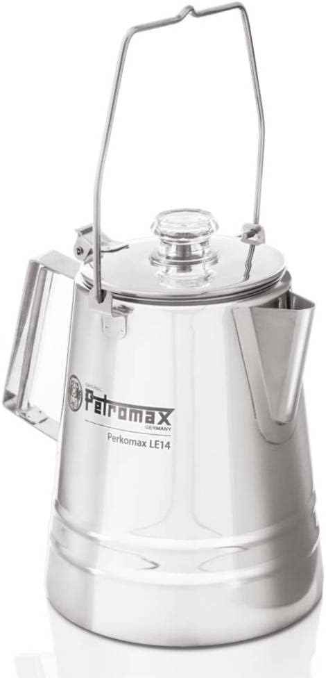 Petromax Tea and Coffee Percolator, Use Indoor/Outdoors for Home Kitchen or Campfire, Stainless Steel Coffee and Tea Pot Brews to Your Taste