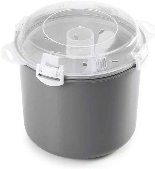 Metaltex Cooker Rice and Cereal, Plastic, Black, Multicolor