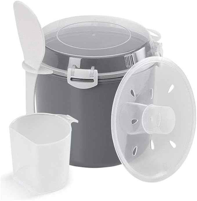 Metaltex Cooker Rice and Cereal, Plastic, Black, Multicolor