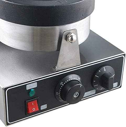 Kolice Commercial Gelato Panini Press Machine, Donut Ice Cream Dessert Italy Ice Cream Sandwich Press Burger Maker- 1300W, Timer and Temperature Control, Non-Stick Teflon Coating