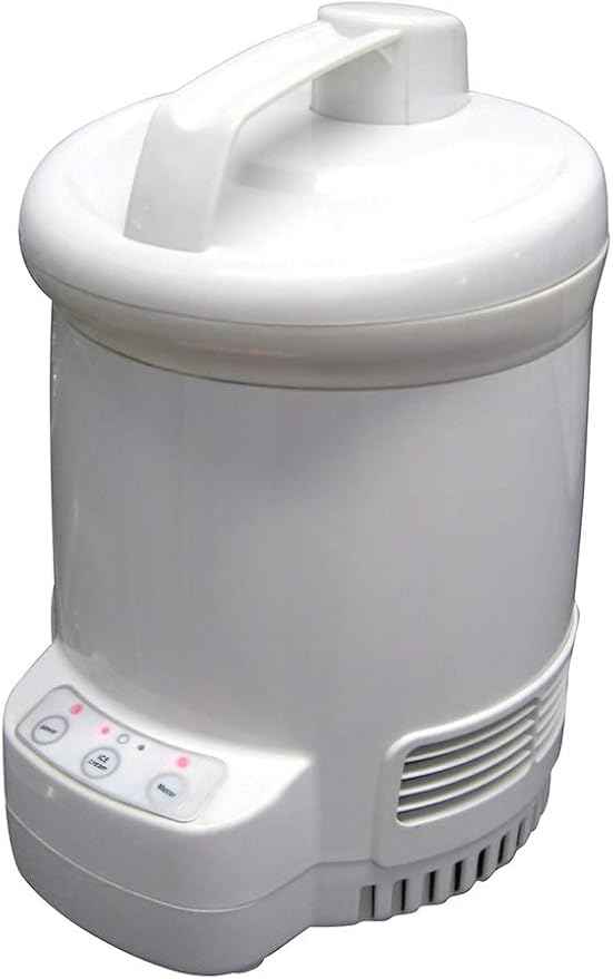 Total Chef Ice Cream Factory Automatic Electric Ice Cream Maker, 1.3 qt (1.2L), White, Make Easy Homemade Frozen Yogurt, Sorbet, Gelato with Fresh Ingredients, No Salt or Pre-Freezing Needed,TCIF06-A