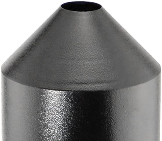 Set of 2 Audubon Torpedo Squirrel Baffles - Black Steel, 6" Diameter Each, Protect Bird Feeders on Poles