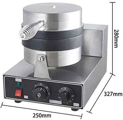 Kolice Commercial Gelato Panini Press Machine, Donut Ice Cream Dessert Italy Ice Cream Sandwich Press Burger Maker- 1300W, Timer and Temperature Control, Non-Stick Teflon Coating