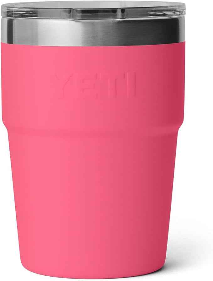 YETI Rambler 16 oz Stackable Tumbler, Vacuum Insulated, Stainless Steel with MagSlider Lid | Stackable, Vacuum Insulated, MagSlider Lid, Stackable, Vacuum Insulated, MagSlider Lid