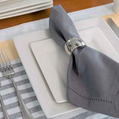 10 Strawberry Street Nova Square 30 pc Dinnerware Set, Cream White