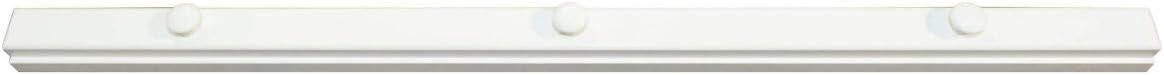 RRD Quilt Hanger for Wall for Display (48") Amish Made Wooden Quilt Rack Wall Mount - Rustic Tapestry Quilt Wall Hangers (Maple Wood, White Paint, 48" Long)