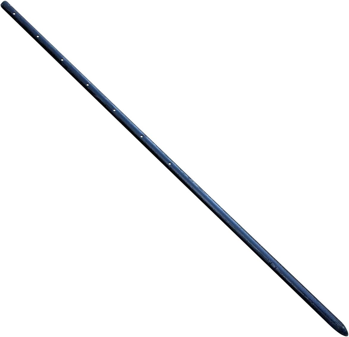 Sandbaggy Round Steel Concrete Form Stakes with Nail Holes - Rust Resistant Coating - Removable, Reusable (20, 3/4 in X 36 in)