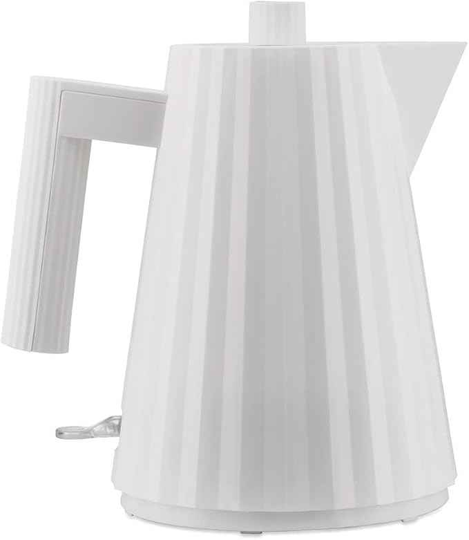 Alessi MDL06/1BUS Plisse Electric Kettle White, Small
