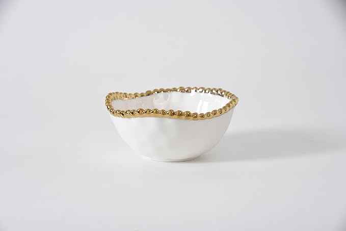Pampa Bay Golden Salerno, Snack Bowl, 5" D x 2.25"