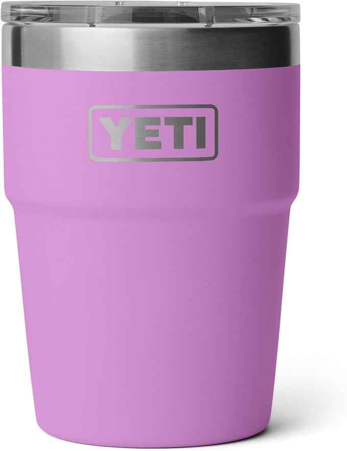YETI Rambler 16 oz Stackable Tumbler, Vacuum Insulated, Stainless Steel with MagSlider Lid | Stackable, Vacuum Insulated, MagSlider Lid, Stackable, Vacuum Insulated, MagSlider Lid