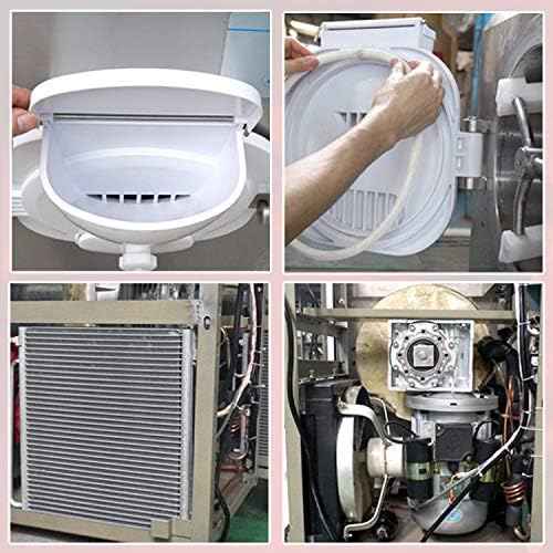 Kolice Commercial ETL Certificate Heavy Duty Countertop Gelato Hard Ice Cream Machine, Sorbettos Maker, Italian Water Ice Cream Machine, Street Food Machine-9-11 gal/hour