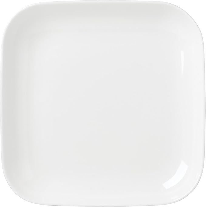 Lenox Dinnerware Set, Studio 1414 Square 12-Piece Set, Service For 4, Bone China Material, Dishwasher & Microwave Safe, Home And Kitchen, Kitchen And Dining, Plates And Bowls Sets (White, 12 Pieces)