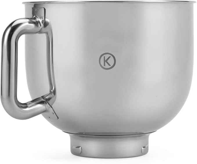 Kenwood KMX750WH KMIX Planetary Mixer with 5L Steel Handled Bowl, 3 Mixing Hooks, 1000W Power, Customizable with Over 20 Accessories Purchasable Separately, White