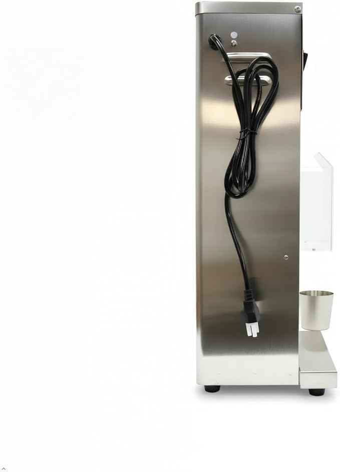 Ice Cream Blender Maker, 110V Soft Serve Machine with 3 Cups,Plastic Spoon,3600r/min Swirl for Yogurt & Shakes, Auto Blender Mixer Machine
