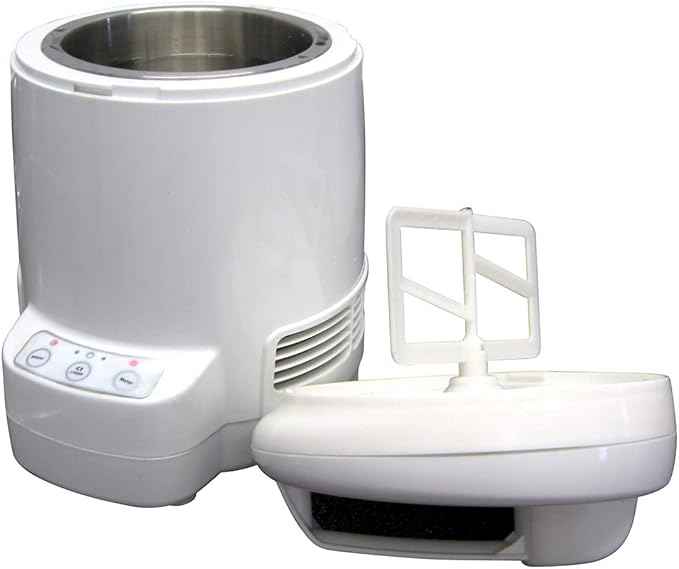 Total Chef Ice Cream Factory Automatic Electric Ice Cream Maker, 1.3 qt (1.2L), White, Make Easy Homemade Frozen Yogurt, Sorbet, Gelato with Fresh Ingredients, No Salt or Pre-Freezing Needed,TCIF06-A