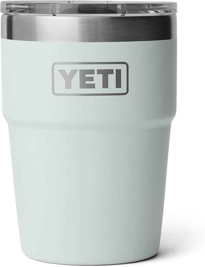 YETI Rambler 16 oz Stackable Tumbler, Vacuum Insulated, Stainless Steel with MagSlider Lid | Stackable, Vacuum Insulated, MagSlider Lid, Stackable, Vacuum Insulated, MagSlider Lid