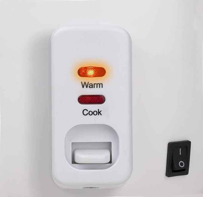 Alpina Rice cooker - 1.8 Liter - 700 Watt - With cooking and heat control light - White, BSJ18-ZPDA