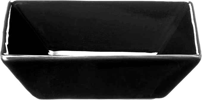 10 Strawberry Street Nova Square 45 pc Dinnerware Set, Black