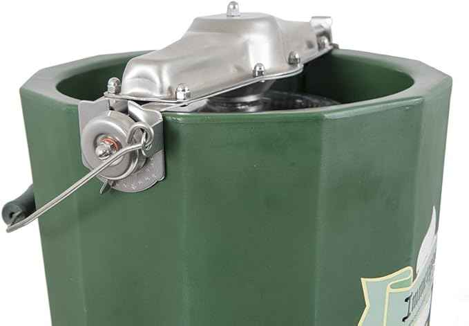 PREMIUM Large 8 qt. - Immergood Ice Cream Maker - Stainless Steel - Hand Crank