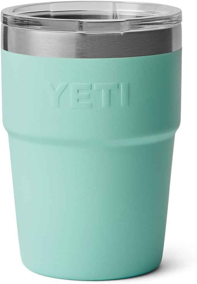 YETI Rambler 16 oz Stackable Tumbler, Vacuum Insulated, Stainless Steel with MagSlider Lid | Stackable, Vacuum Insulated, MagSlider Lid, Stackable, Vacuum Insulated, MagSlider Lid