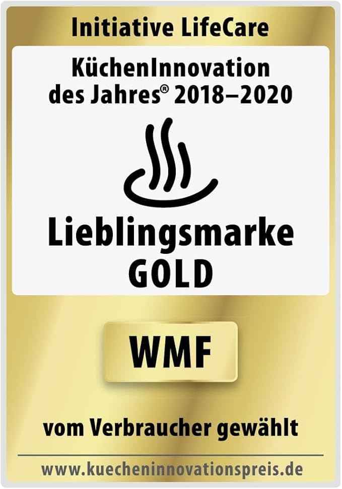 WMF Kineo Wasserkocher mit Temperatureinstellung 1,6l, Kalkfilter, 3000 W, Live-Temperaturanzeige, elektrischer Wasserkocher edelstahl matt