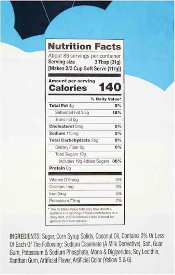 Frostline Vanilla & Chocolate Soft Serve Powdered Ice Cream Mix | Lactose Free | Kosher | 6 lb. Bag Each